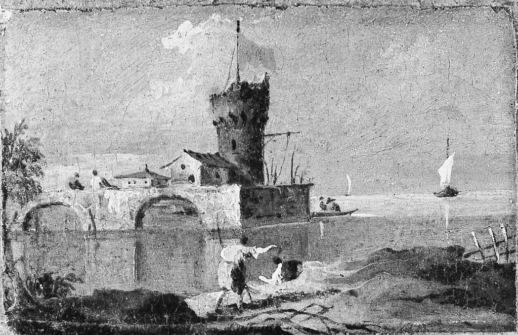 Capriccio con torre - Metropolitan Museum of Art, New York